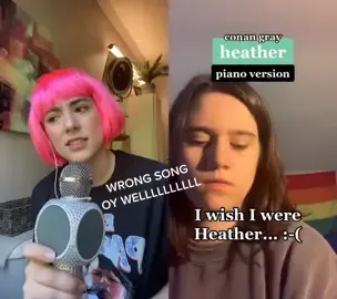 #duet with @luzcorriganmusic forget what oy said #heather #falling #harrystyles #conangray #indiesquirrel #oy