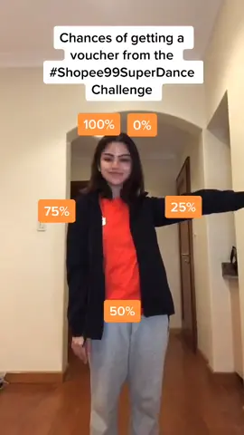 This is your sign from the universe to join #shopee99superdancechallenge 🧡 #shopeeph #salamatshopee #percentage