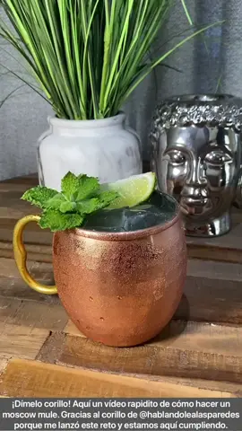 Moscow Mule #fyp #foryoupage #foryou #moscowmule #food #Foodie #recetas #comida #drink #cocktail #vodka Sígueme en las otras redes para videos y fotos