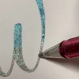 New...  #lettering #calligraphy #satisfying #oddlysatisfying #fyp #foryou #letteringlove #glitterpen