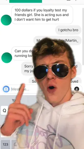 That boy sus (IG: BradMartin912)