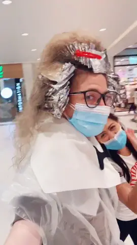 The bathroom was outside the salon and I needed to pee. Worth the embarrassment. #tiktokcomedy #tiktokfunny #glowup