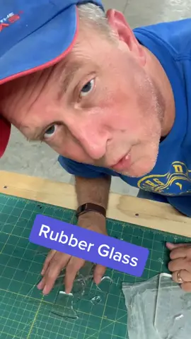 Prop Rubber Glass.  #props #movieprops #SometimesIRun