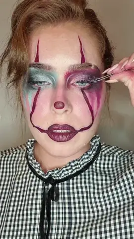 ⚠️TW⚠️ Harley Quinn fell in love with the wrong clown...meet PENNY QUINN ❤🖤 #makeup #clown #pennywise #horror