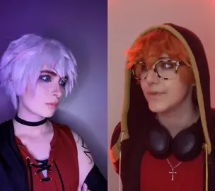 #duet with @rayli_cosplay brother in crime is @serensodium #707 #saeran #mysticmessenger #mysticmessengercosplay #saeranchoi #707cosplay #mmcosplay