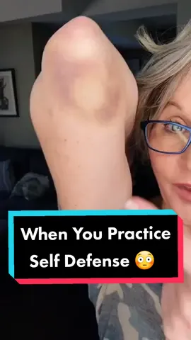 Every bump & bruise is worth it imo #selfdefense #safetytips #LearnOnTikTok