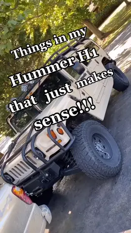 The features on my dream car are epic! I love it!!! #ChrisFix #Hummer #Military #Trucks #Diesel #H1 #4x4