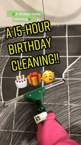 (PART 2/2) THIS CLEANING operation took a solid ⏳15 HOURS... ⏳!!🙈 ...and I loved every minute of it!☀️💚 #cleaningtiktok #deepclean #beforeandafter