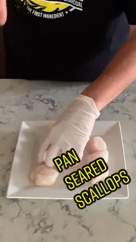 Pan seared scallops with pan sauce #seafood #Recipe #howto #foryou #foodietiktok #foodtiktok #tiktokrecipes