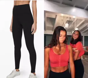 #duet with @hasleypitman wore the black align leggings by Lululemon For $98