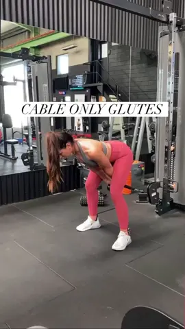 Cable Only Glutes 🍑 #Fitness #glutes #personaltrainer #workout #gym #fyp #tiktokaustralia