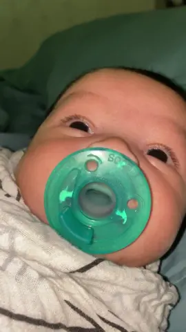Why do I think this is so funny? It’s the funniest thing for me to watch a baby with this type of pacifier. #fyp #MomsofTikTok #mom #baby