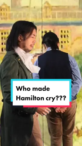 I mean considering what happened a few years later, this may have been the better option #Hamilton #hamiltonthemusical