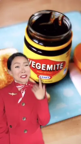 I don’t want no veggies mate 🥕 @the_eugefood #australiatiktok #cabincrew #cabincrewlife #vegemite