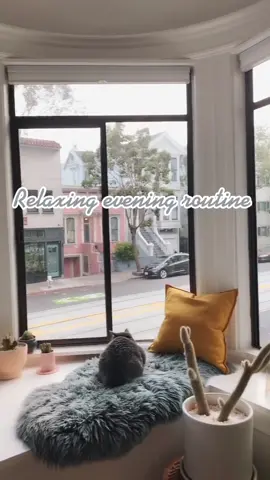 A relaxing evening ✨ #homestretchinteriors #routine #eveningroutine #sanfrancisco