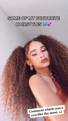 Humble brag... I did all of em myself except for the Bantu knots. 🥴🖤 #naturalhairstyles #fyp #feelingood #curlyhair #hairstyle #foryoupage