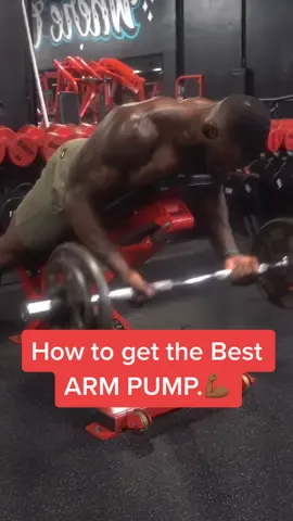 It’s Friday! This is how you get the best ARM PUMP For the weekend! #Fitness #armworkout