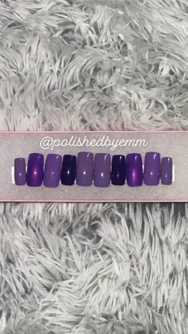 welcome to polishedbyemm where we create custom press on nails 🥰