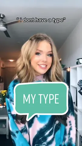 Ahaha I mean I def don’t have a type or anything