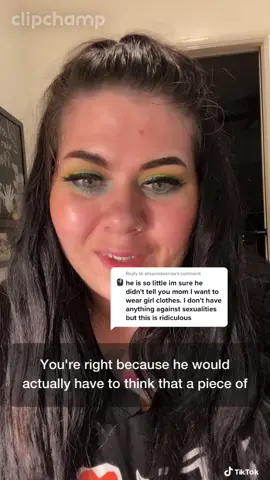 Reply to @alisonnavarroa fabric doesn’t have a gender and boys can look up to women...gender roles are made up