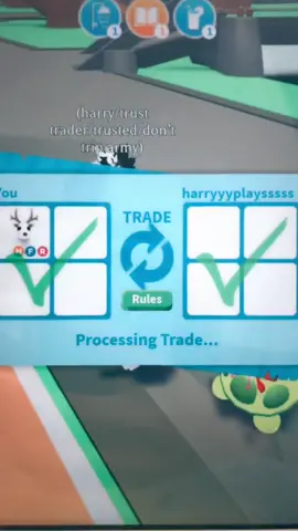 This is why i don’t trust trade :(~Your 2@ got scammed #fyp #scammed #trusttrades #robloxadoptme