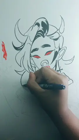 Jamtober Day 1: Jam... #inktober2020 #jamtober2020 #vampire #lineart