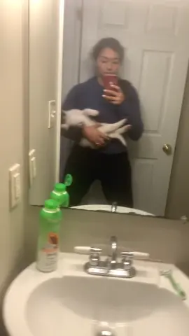 He’s so big🥺 #pitsky #pitbull #husky #funny #cute #foryoupage