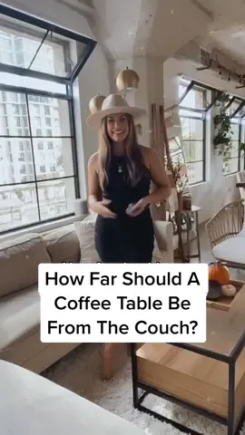 Practical coffee table placement is so important! ☕️ Is yours in the right spot? #LearnOnTikTok #tiktokpartner #hometips #homedecor #decorating