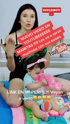 SUSCRÍBETE A NUESTRO CANAL YOUTUBE:  Anndre Lara #youtube #youtuber #estimulacion #suscribete #videosparamamas #videosparapadres #gateo #tipsgateo