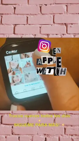Cómo tener Instagram en tu Apple Watch #applewatch #applewatchhack #applehacks #applehackfun #instagram