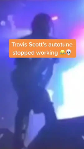 The #DJ did #TravisScott dirty‼️💀 How did he sound without #autotune from 1-10⁉️😂 #concerts #rap #savage