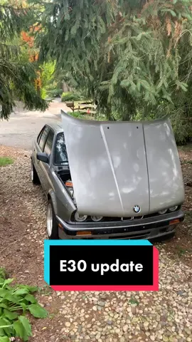 Lil update on the blown engine e30. Seizing the motor on my youtube, link in bio😤#bmw#e30#rodknock#RhymePOV #FootlongShuffle #ok