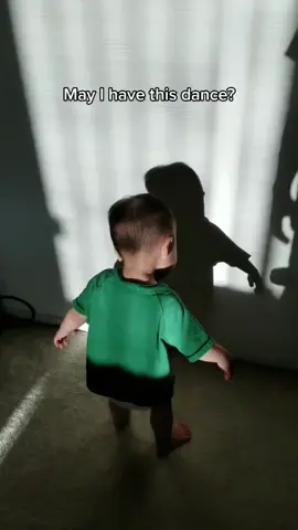 #Baby dancing with his shadow #pure #wholesome #sweet #cute #dance