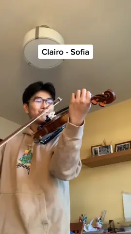 school do be stressful, but finally have time to play something not classical! #foryou #violin #viral #fyp #sofiaclairo #Love