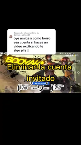 Responder a @daniela_games01 Y  así es como borro la cuenta de  invitado. :) #freefire #game