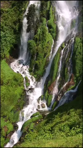 स्वर्ग हाम्रो देश नेपालमै छ.. Narchyang Waterfall, Myagdi Nepal ❤️  #VisitNepal #nepal #ronb #waterfall