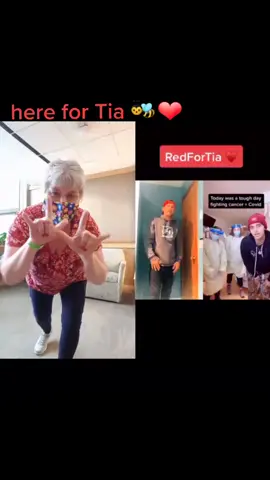 #duet with @doingthisformydaughter  @doingthisformydaughter @thetiabeestokes 🐝#redfortia #cancer #covid #dancingwithtia #beUcrew #livelaughlove #🦄💜