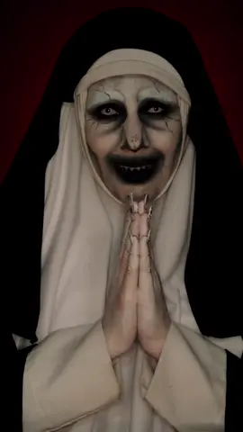 #halloweendapudim ☠️ Nao fiquem com medo, é só a Pudinzinha 👁👄👁 | MARCA UM AMIGO 👀 #halloween #afreira #valac #nun #makepartist #maquiagem #viral