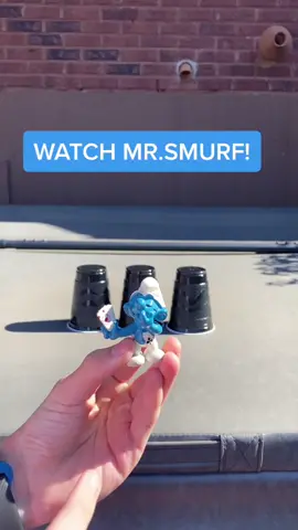 where is mr.smurf?! #watchclose #newchallenge2020 #halloweenchallenge