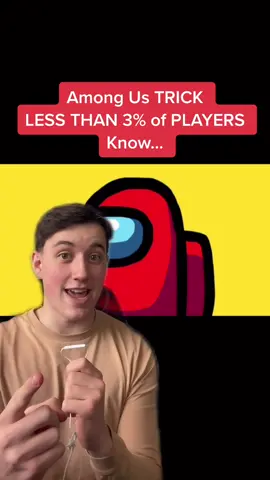 Among Us TRICK LESS THAN 3% of PLAYERS Know 😱 #fyp #gasp #facts #true #smart