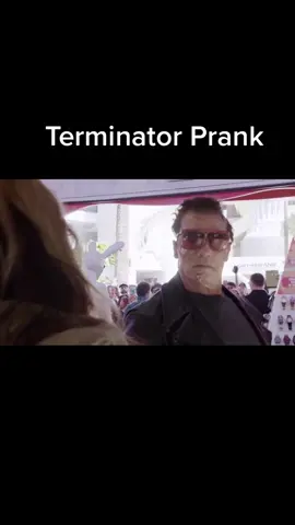 I’ll be back #terminator#prank#arnoldschwarzenneger#jacked#waxmuseum#hollywood#t800#illbeback#fyp