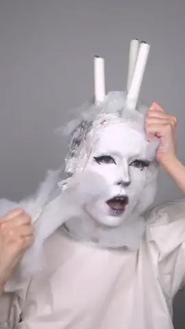 i destroyed my skin for this👀 #creativemakeup #takeoffmymakeup