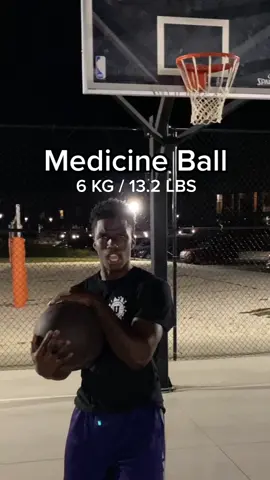 That med ball aint no joke 🥵 #fyp follow the gram for some vert workouts!!!