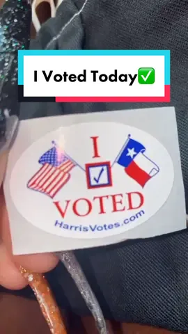 VOTE! #fyp #foryourpage #BlackTikTok #houston #blackcreators #foryoupage #fyphouston #earlyvoting #election2020 #vote #yourvotecounts #firsttimevoter