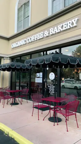 Cute #coffeeshop in #Atlanta #buckhead  #coffeelover  Garnet Gal's in #buckheadatlanta #matcha #latte #fyp