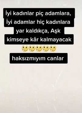 Haksızmıyım canlar🤔
