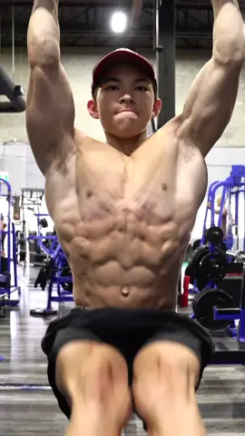 Hanging knee raises for overall ab development! Thanks for all the support on tiktok already!