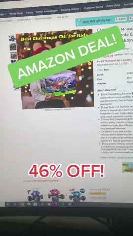 LINK (AND CODE) IN BIO & COMMENTS! #rctoys #rctrucks #rctruck #amazoncodes #amazondiscountcode #holidaygift