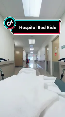 Taking a ride in the my hospital bed from an X-ray 👍🏻 #X-ray #hospital #chesttube #lungcollapse #lungs #recover