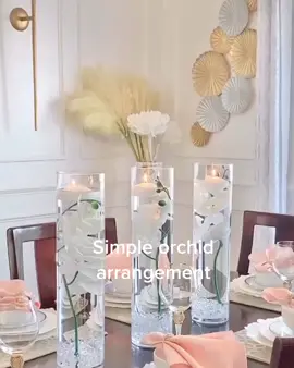 The $129 orchid vase was the inspiration for mine. #viral #fyp #tiktok #orchidarrangement #orchid